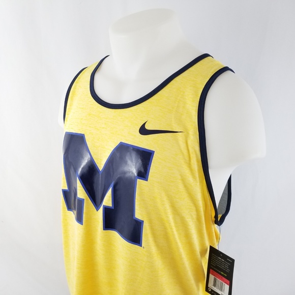 Nike Other - Nike Michigan Wolverines Jersey Tank Top Sz Large